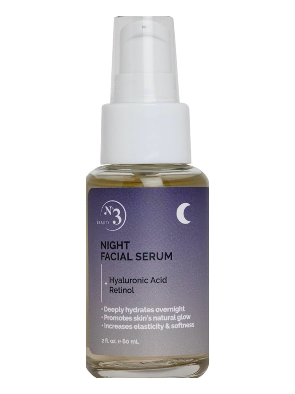 Night Facial Serum - Purple | Hyaluronic Acid & Retinol